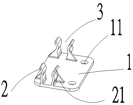 Antenna fixing frame, gprs module and air conditioner