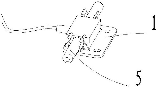 Antenna fixing frame, gprs module and air conditioner