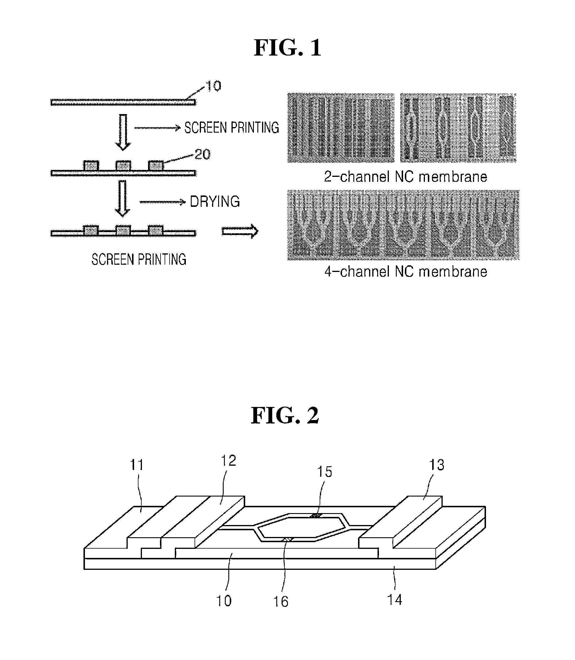 Method for manufacturing multiple-diagnosis membrane sensor by using screen printing