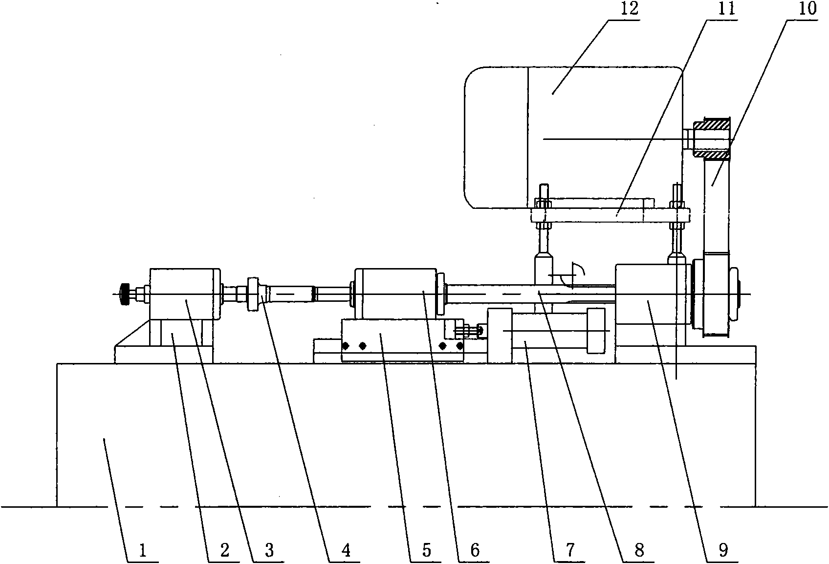 Crankshaft automatic positioning and clamping mechanism