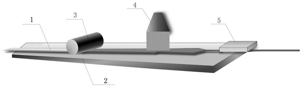 High-strength drawing magnetic slot wedge and manufacturing method