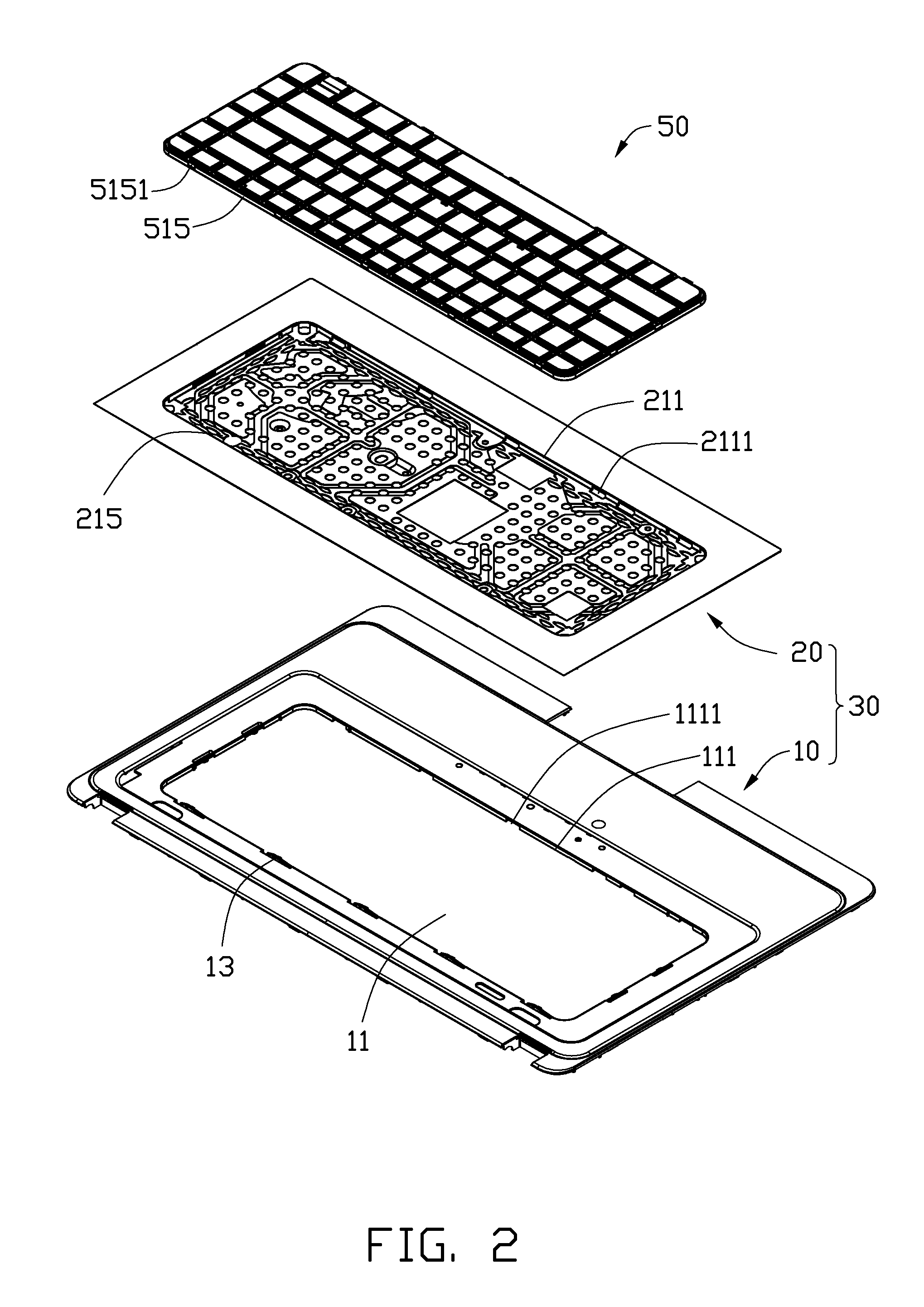 Keyboard mounting apparatus