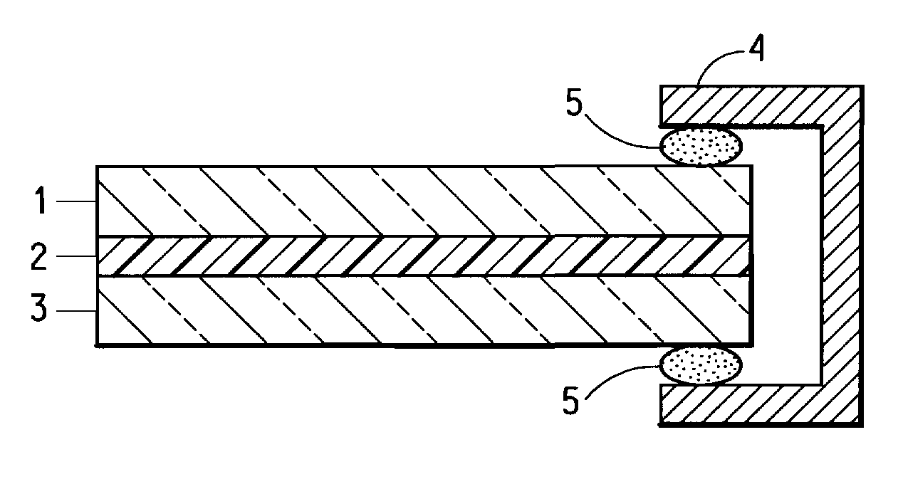 Process for attaching an external pressure plate glazing element to a support structure
