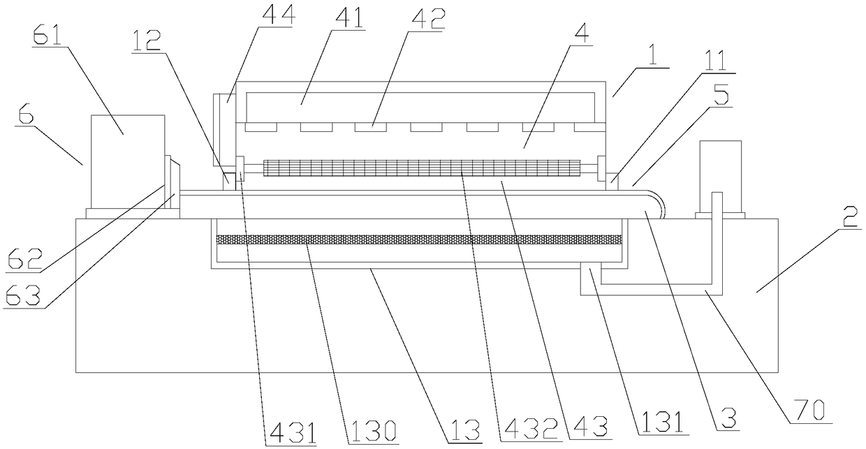 Novel bearing cleaning device