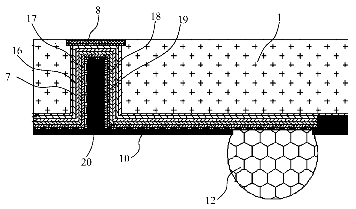 Semiconductor device of novel package structure