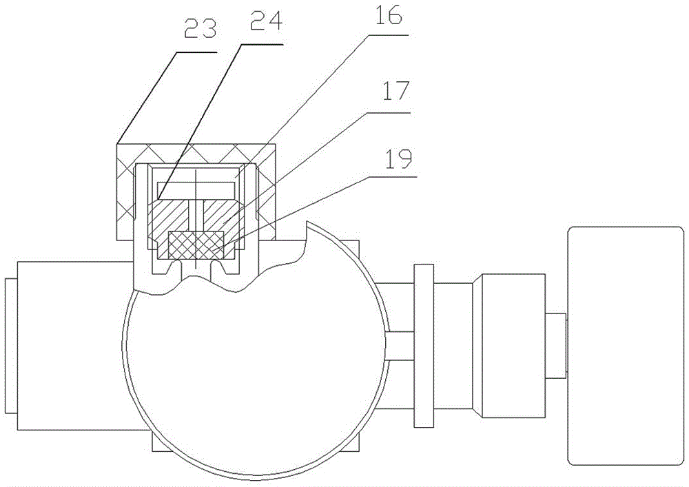 A gas bottle valve