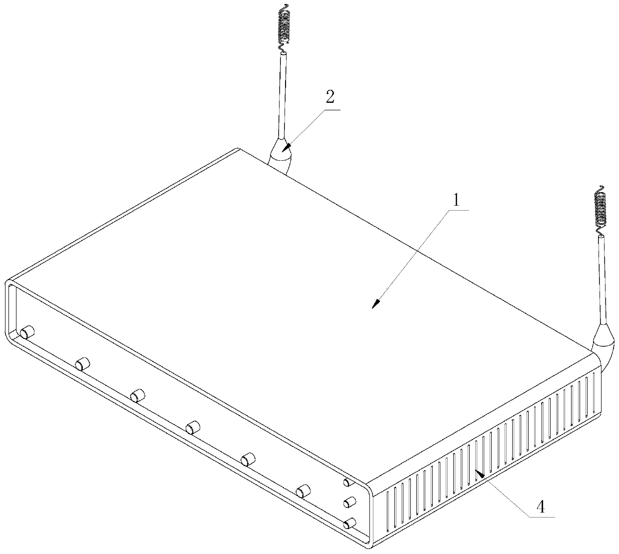 Anti-interference indoor 5G network communication device