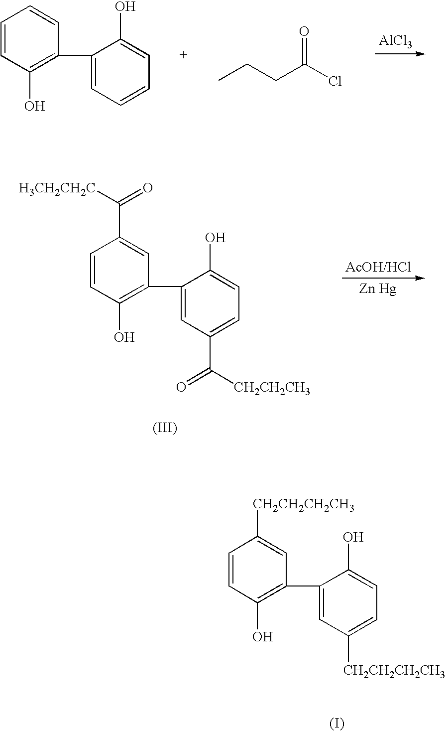 Oral compositions containing biphenol antibacterial compounds