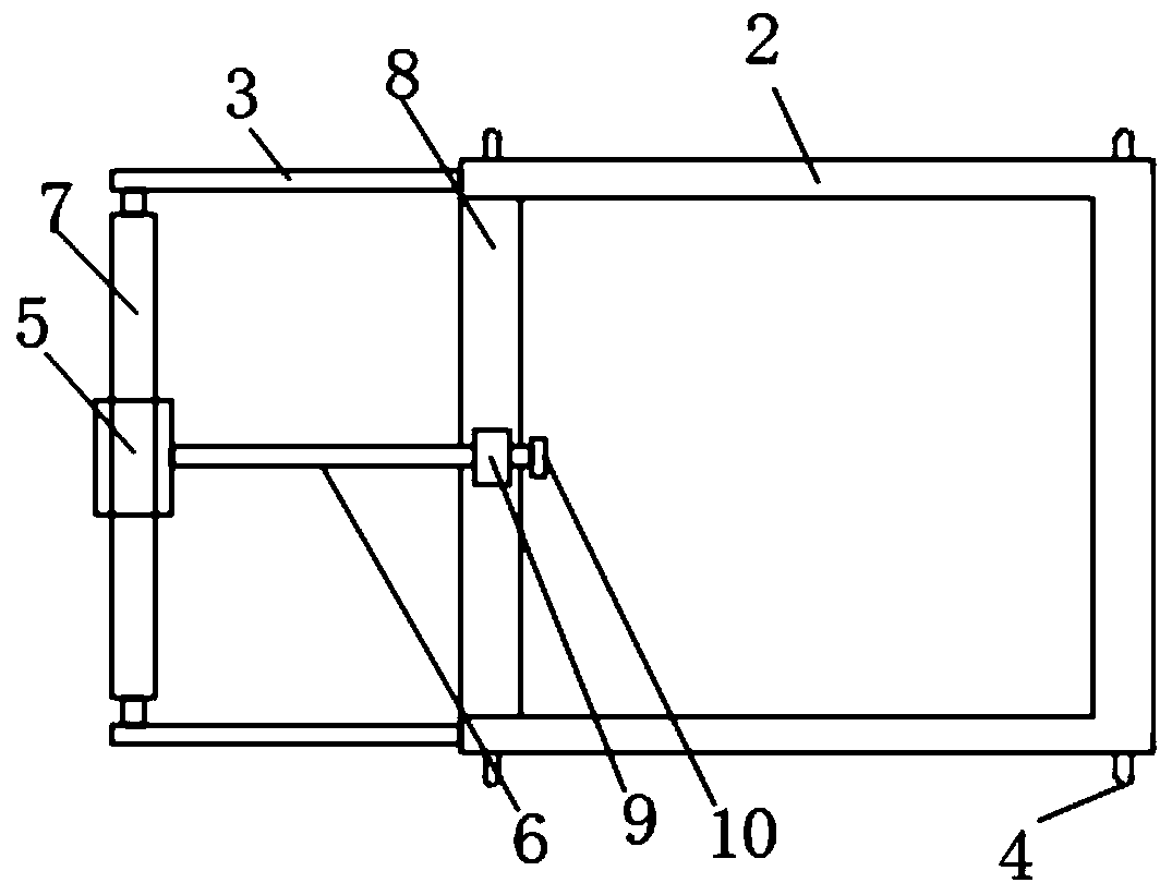 Guide roller for standard joints of tower crane