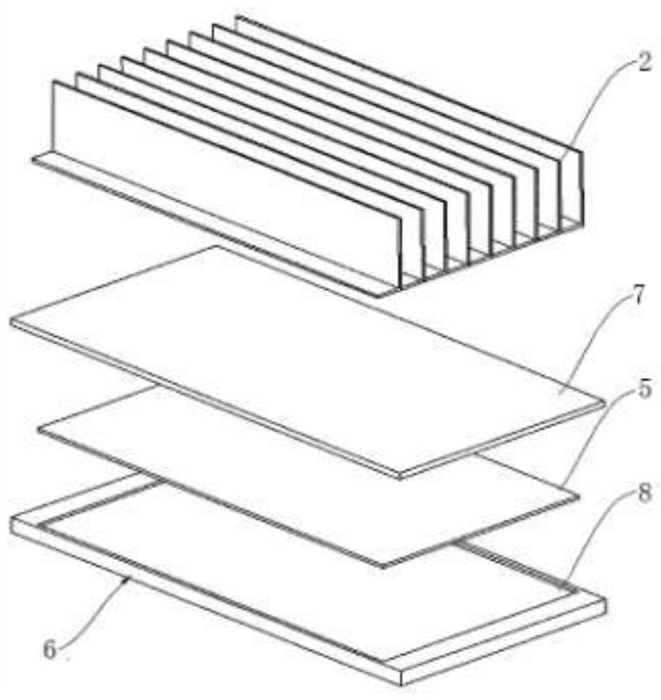 Finned radiator