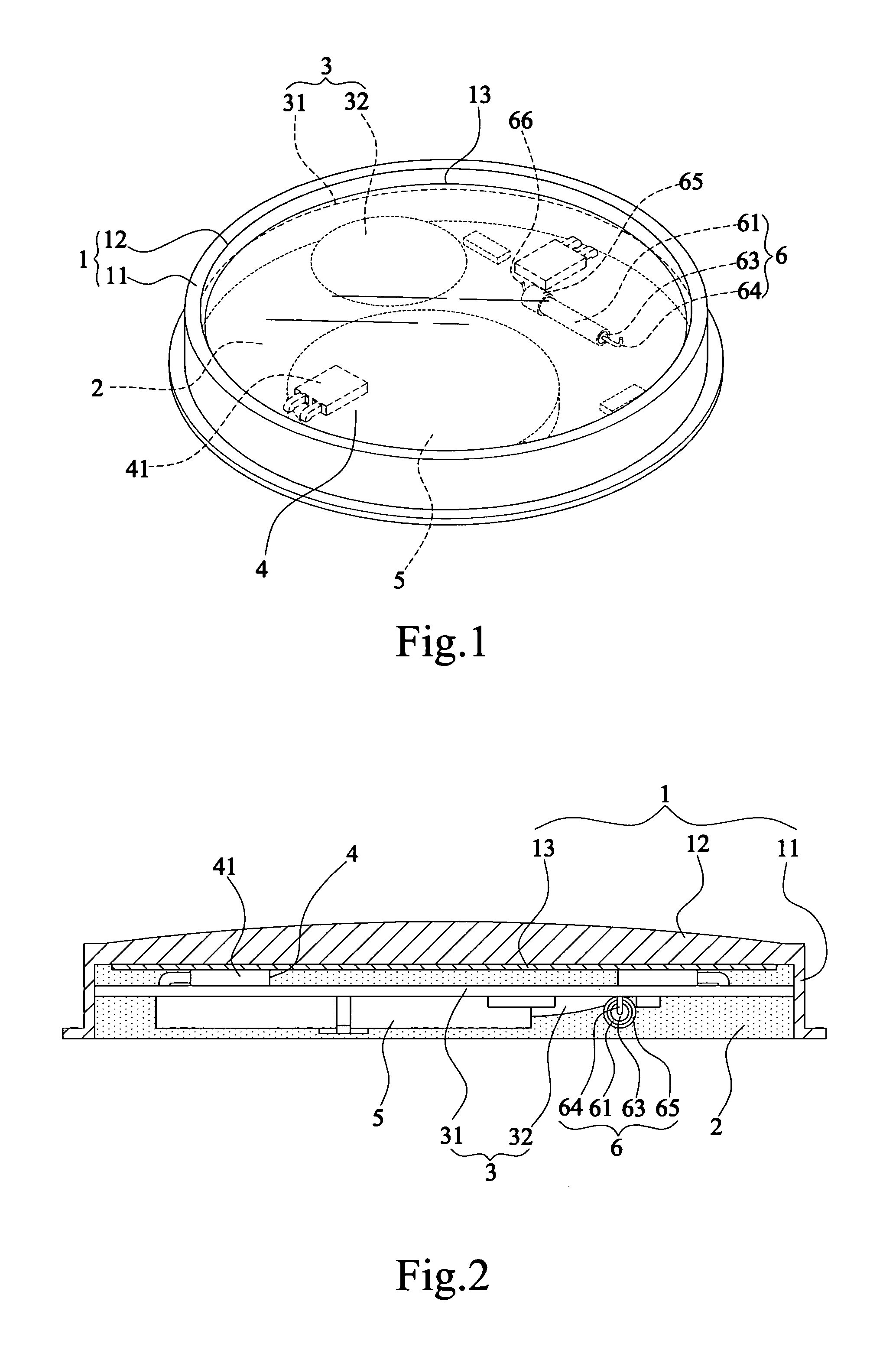 Vibrating and twinkling LED backlighting device