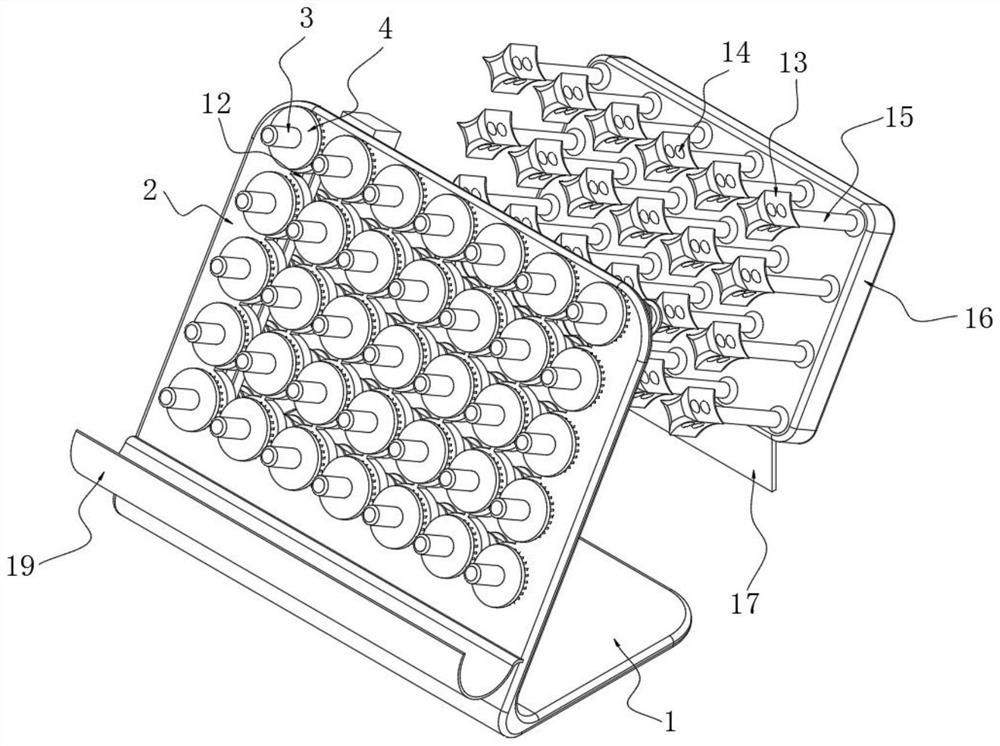 Wire holder with self-dedusting function