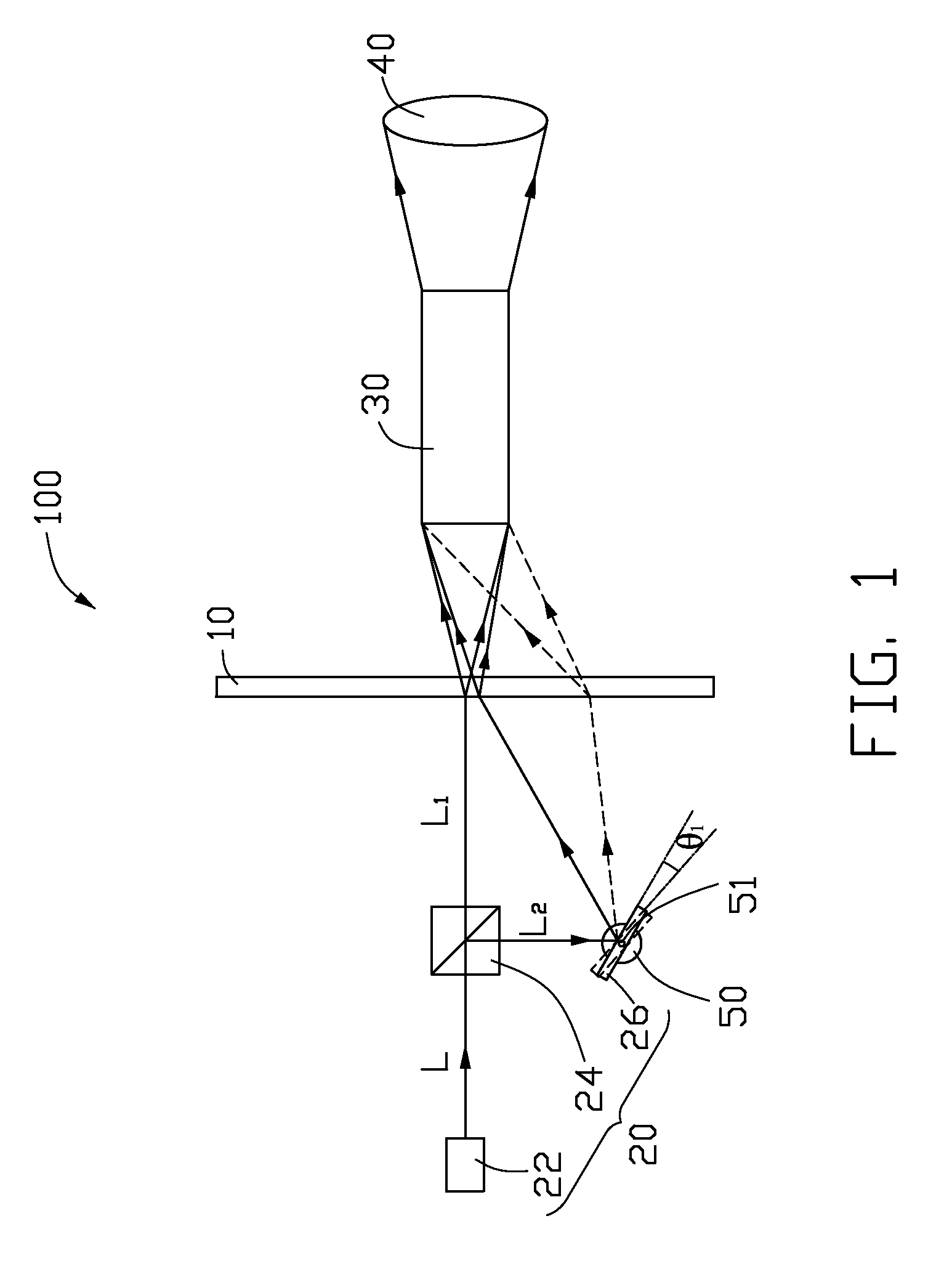 Projection device providing reduced speckle contrast