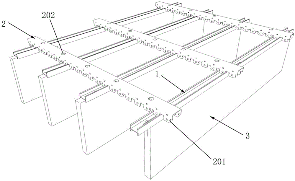 Sound-absorbing ceiling system