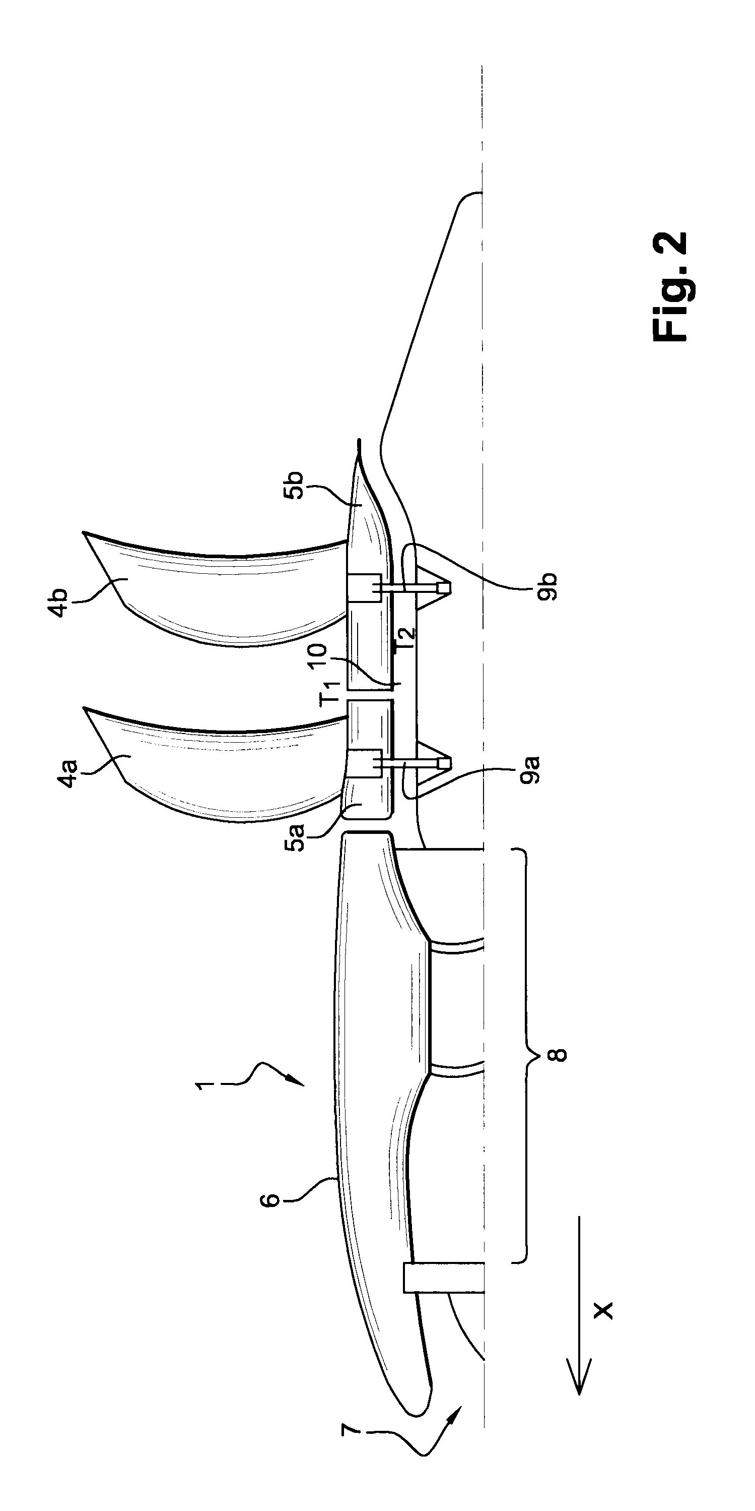 Electric deicing device for propfan-type propeller blades