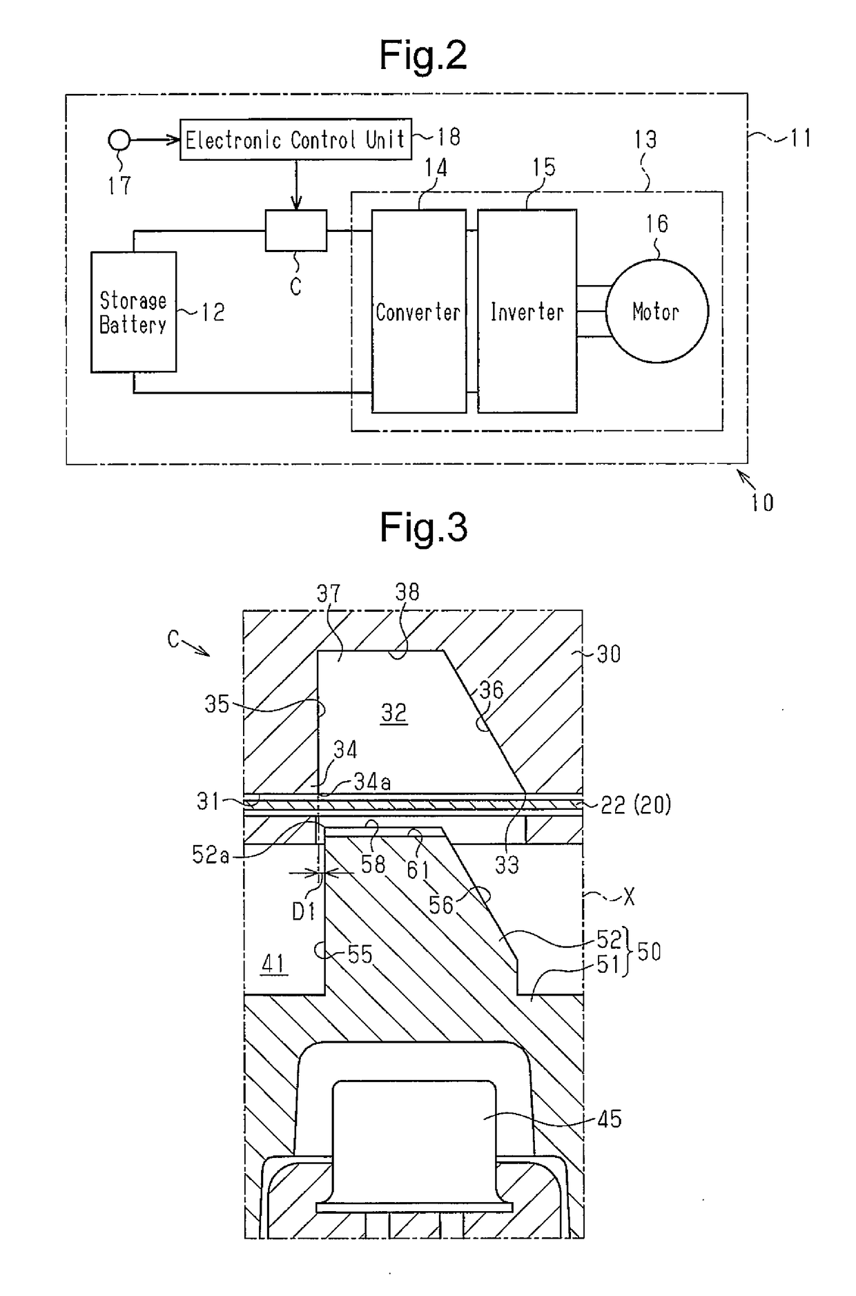 Conduction breaking device