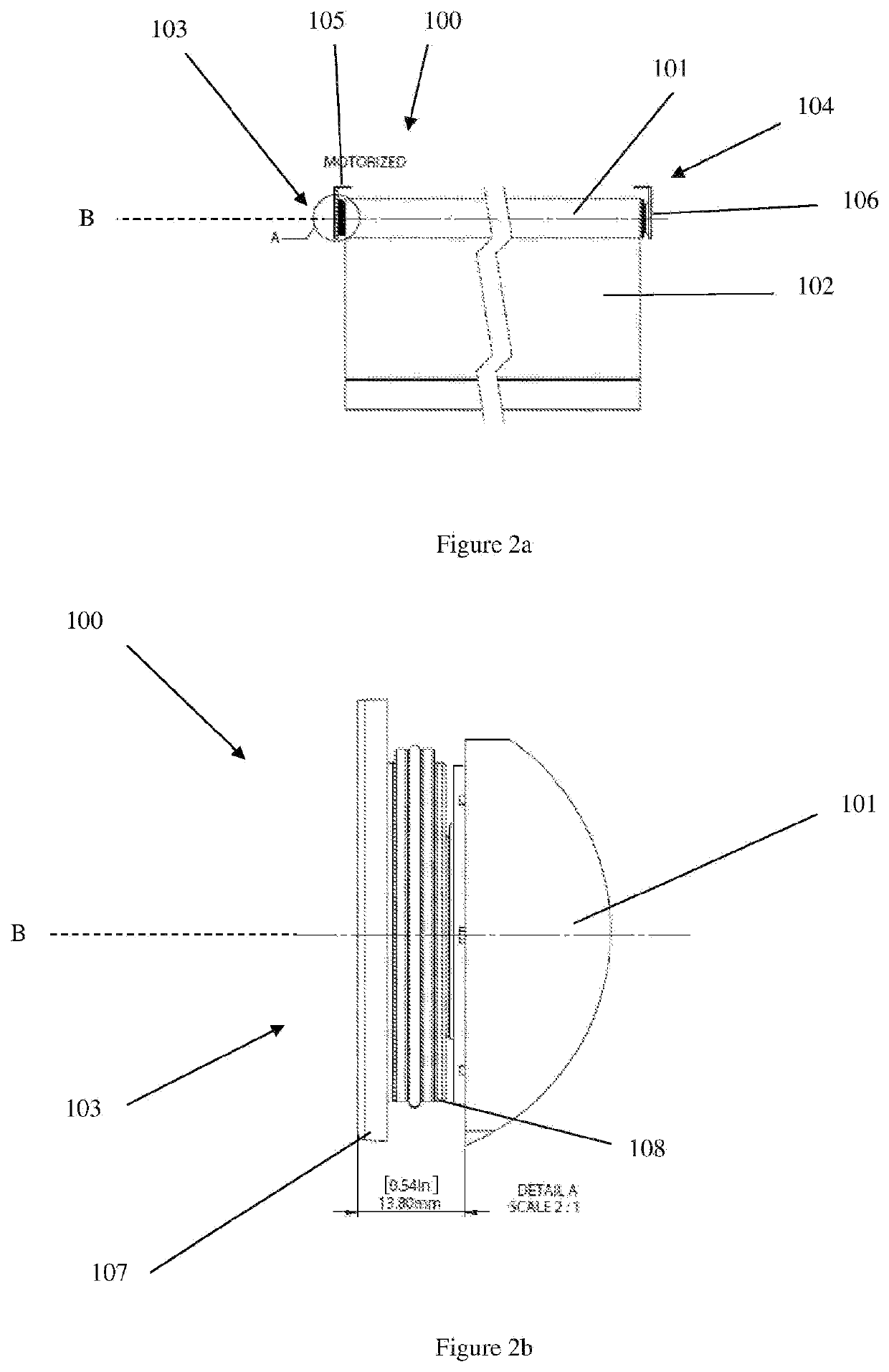A blind system and method of retrofitting a blind system