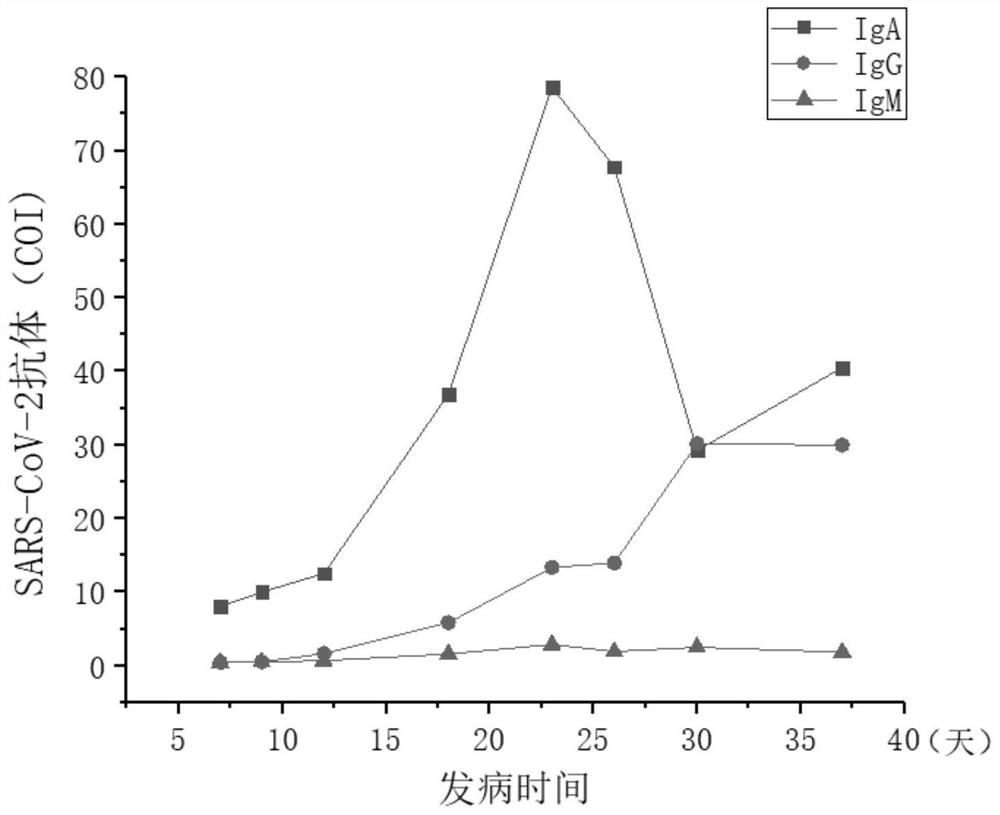 Early screening method for new coronavirus