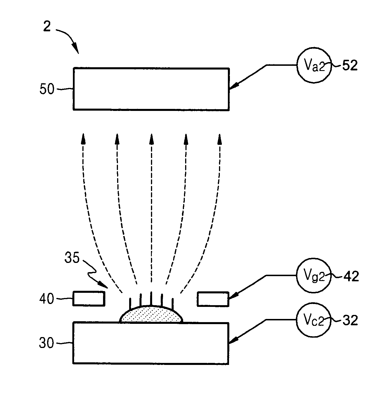 Method of driving field emission device (FED) and method of aging FED using the same
