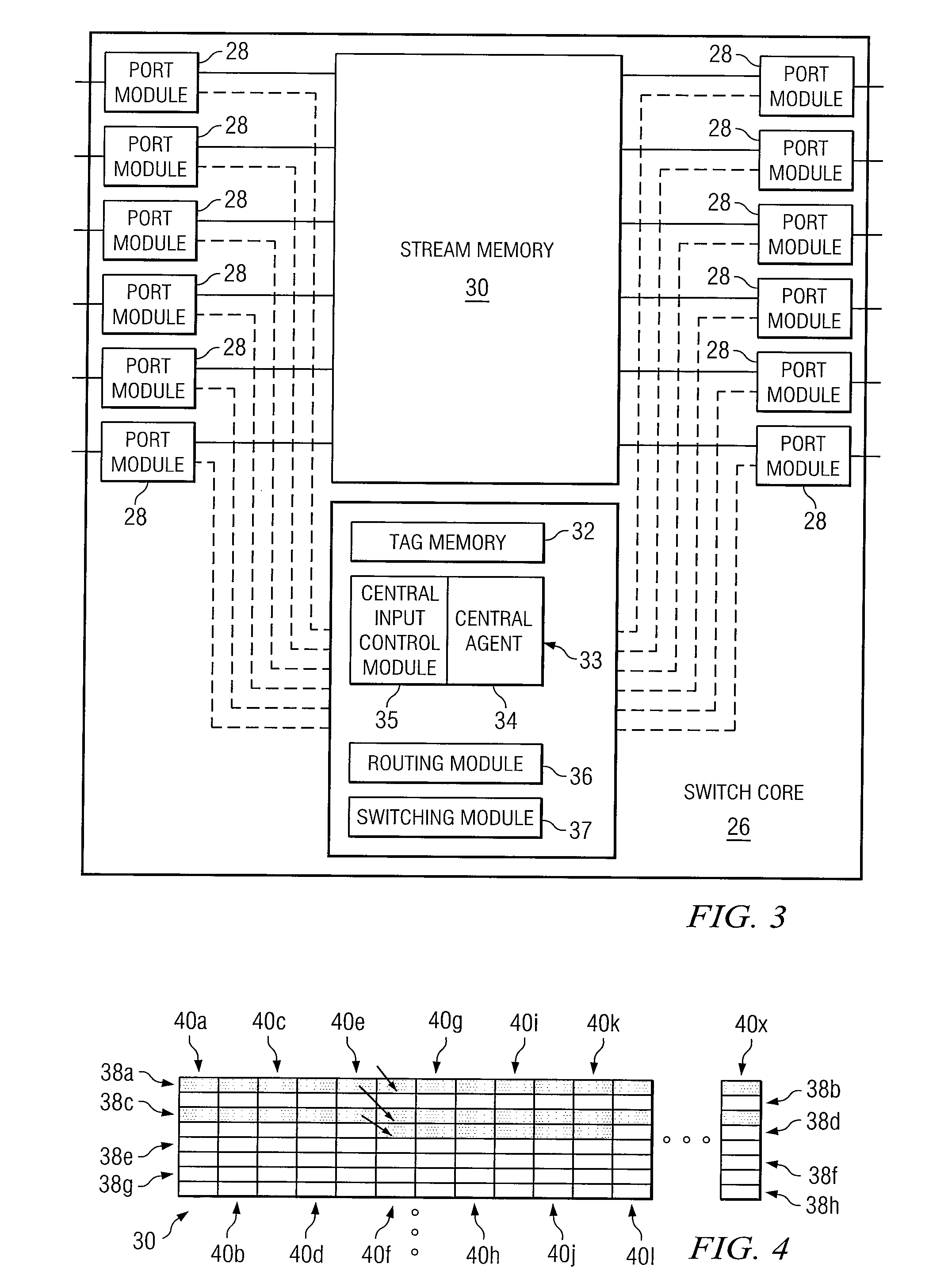 System and Method for Allocating Memory Resources in a Switching Environment