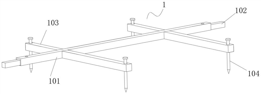 Collapse prevention and control device suitable for slope dangerous rock mass