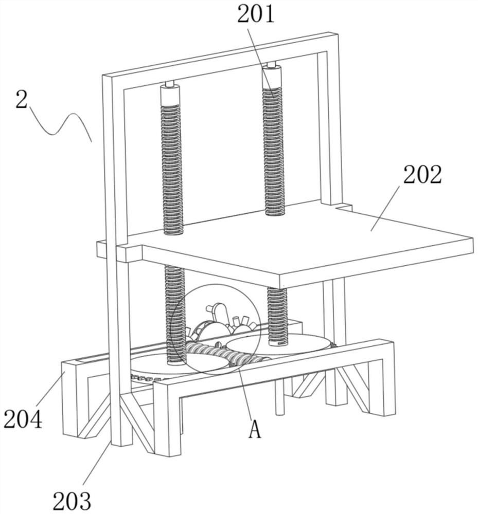 Collapse prevention and control device suitable for slope dangerous rock mass