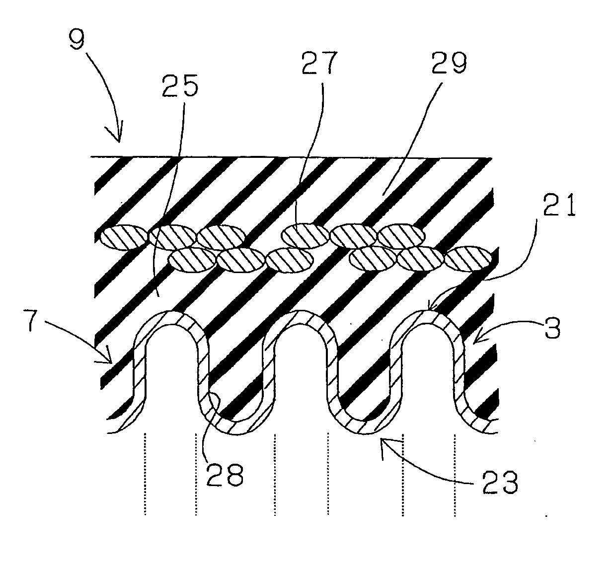 Composite hose with a corrugated metal tube and method for making the same