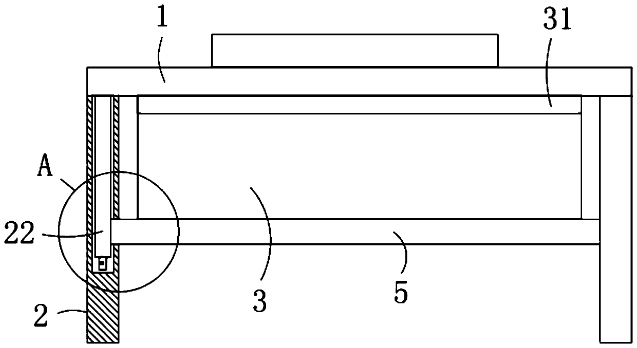 A rotating double-layer medical bed with nursing function