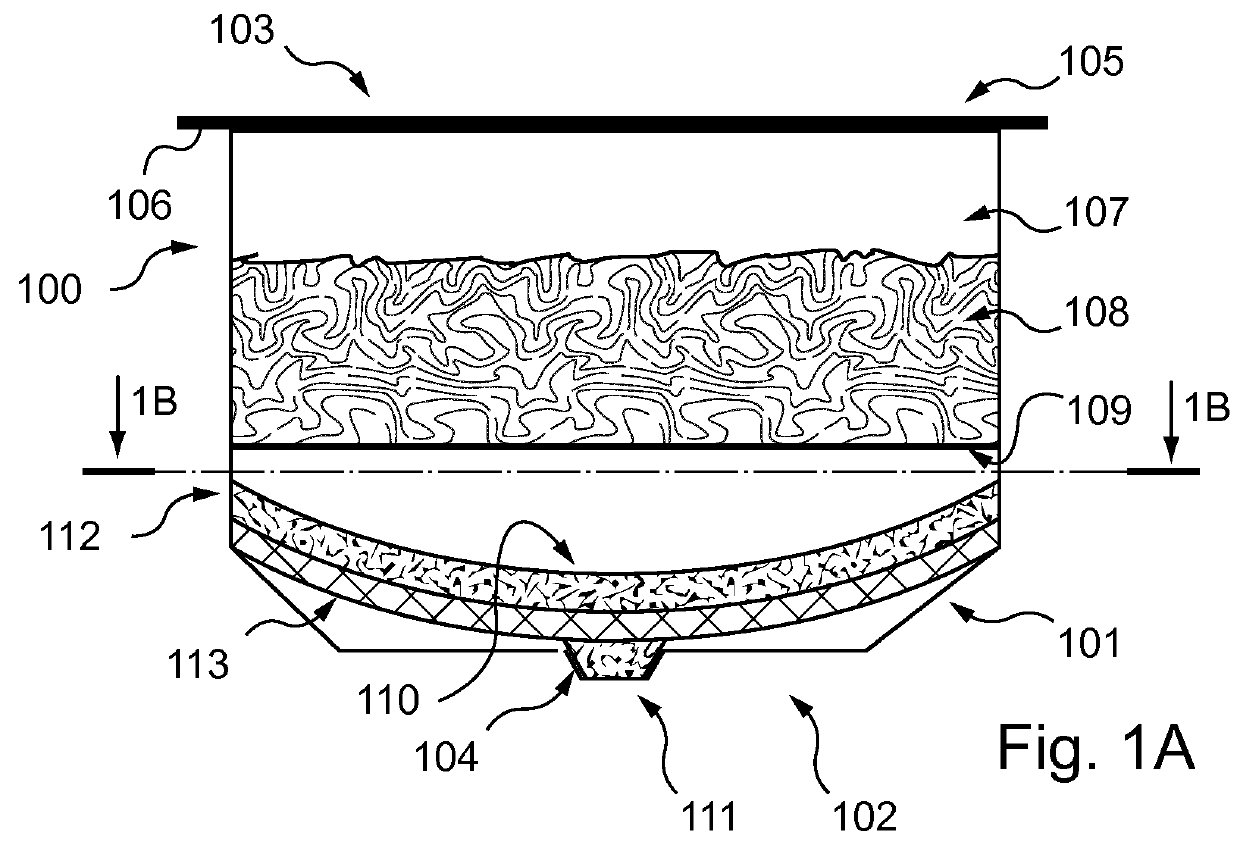 Beverage capsule with an opening system