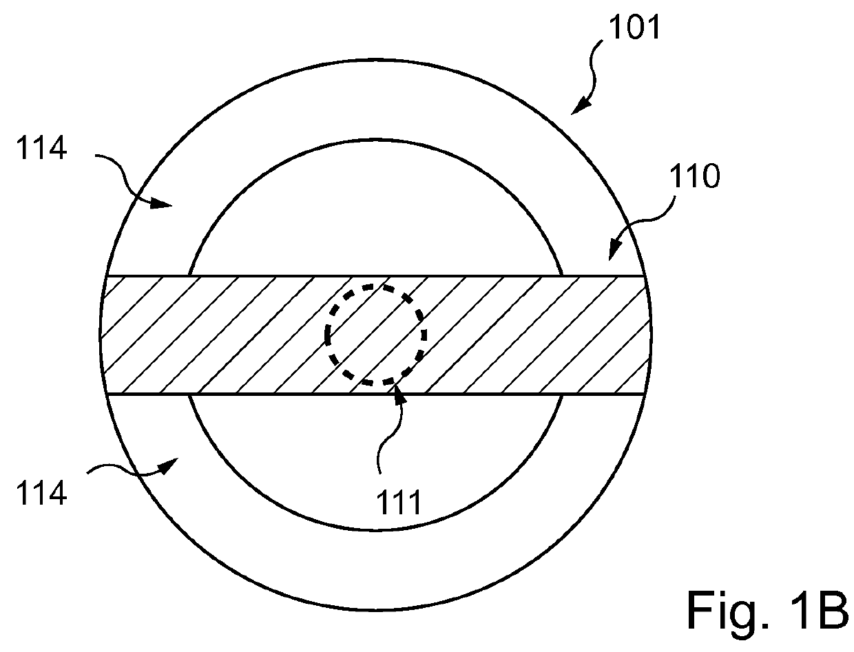 Beverage capsule with an opening system