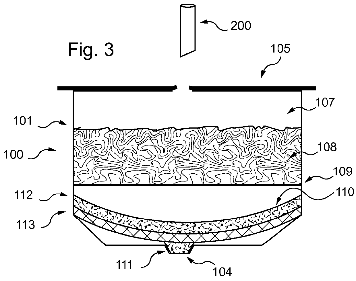 Beverage capsule with an opening system