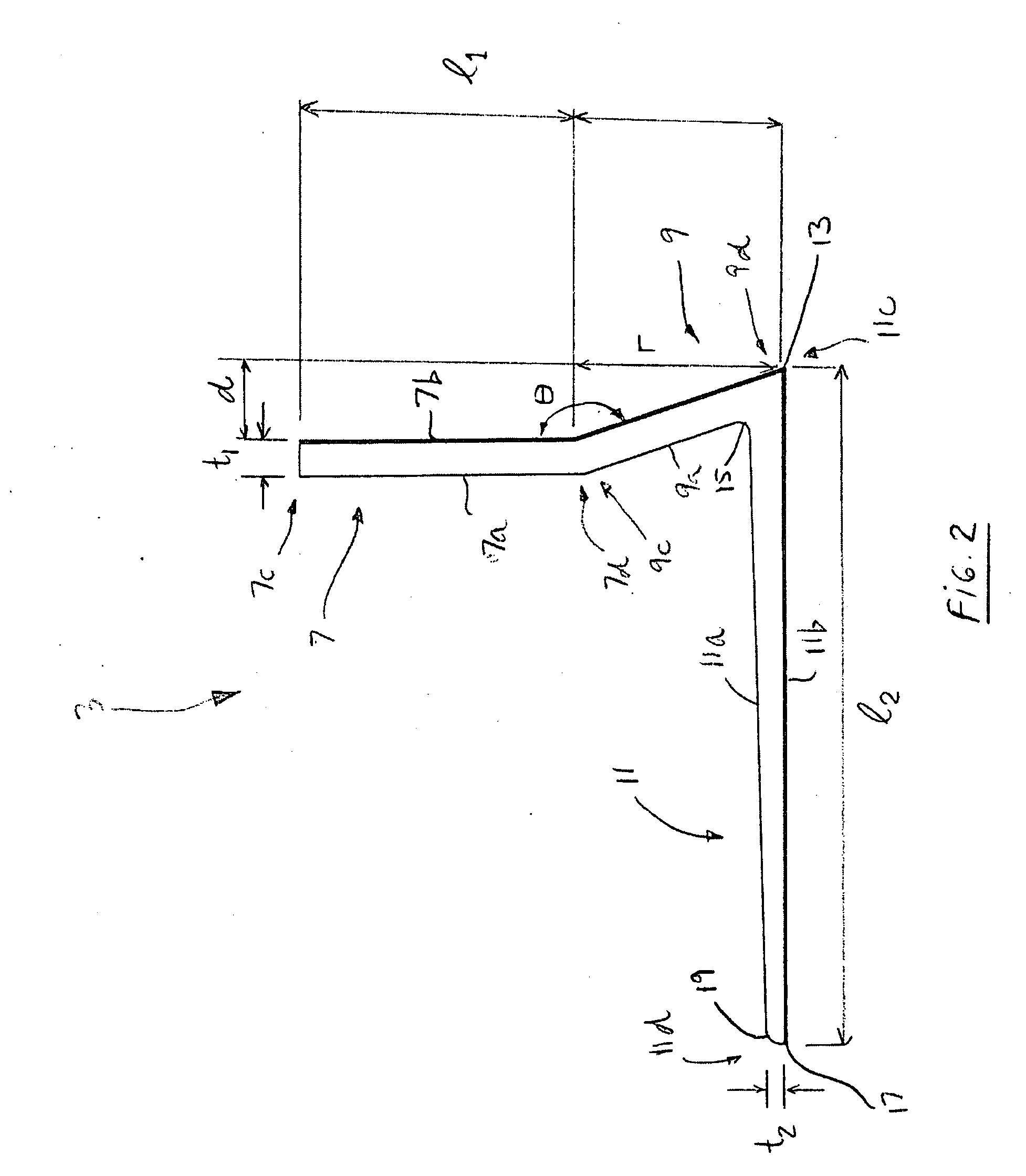 Leveling blade, vibrating screed including the blade, and kit for assembling the same