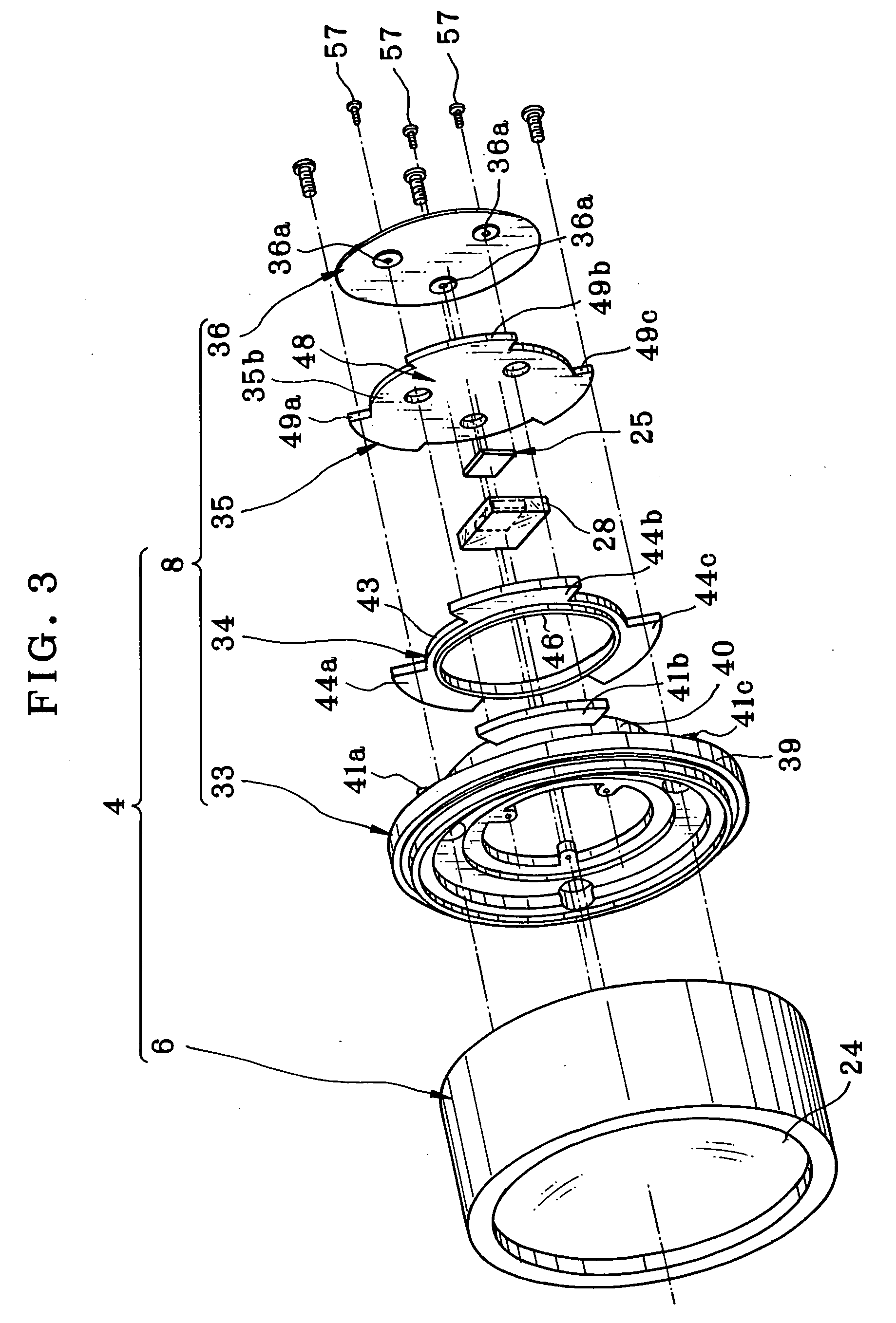 Digital camera, lens unit, and camera system having the same