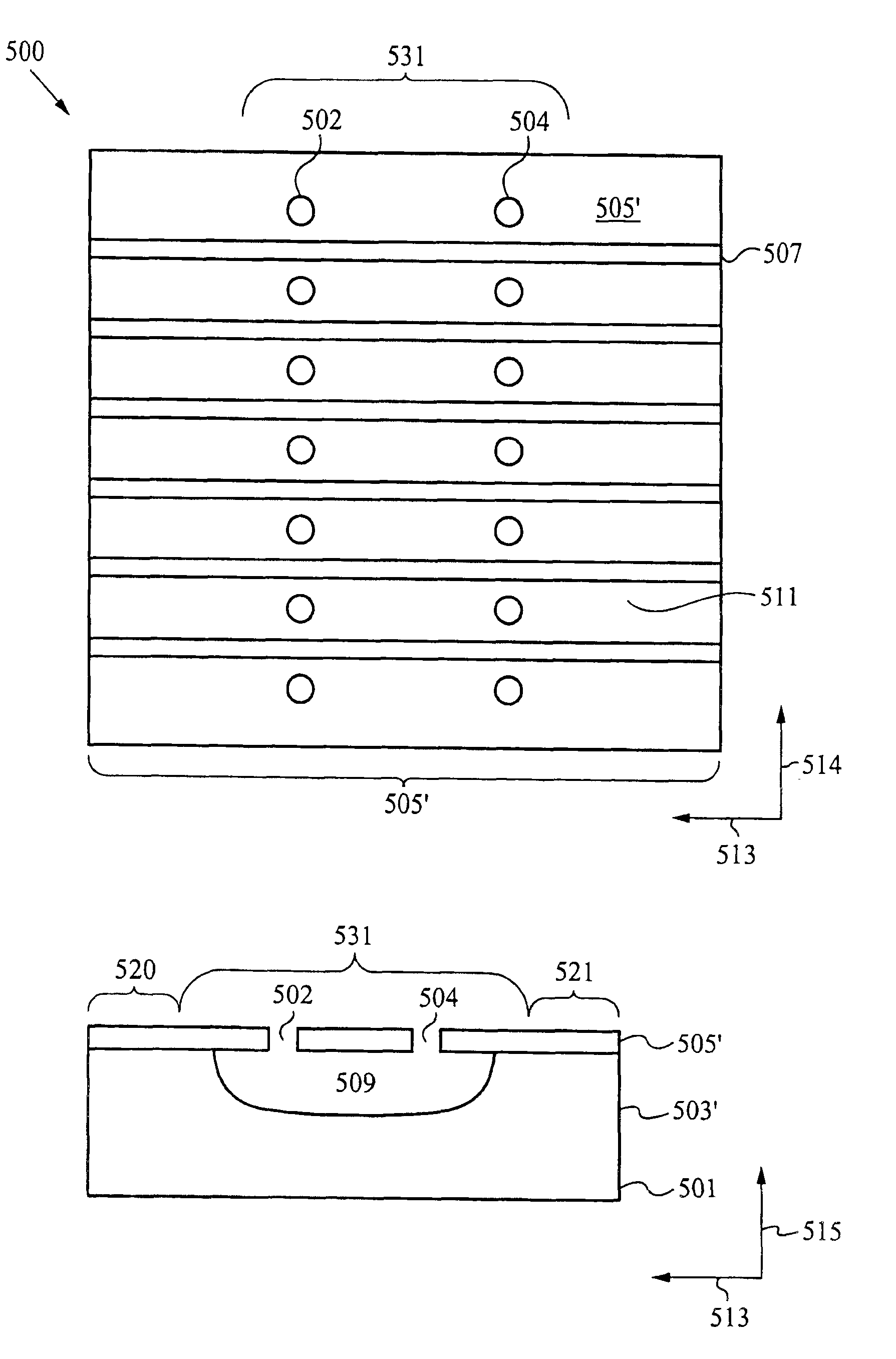 Silicon substrate as a light modulator sacrificial layer