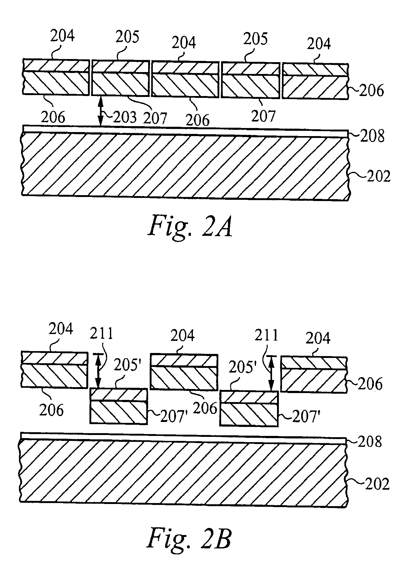 Silicon substrate as a light modulator sacrificial layer