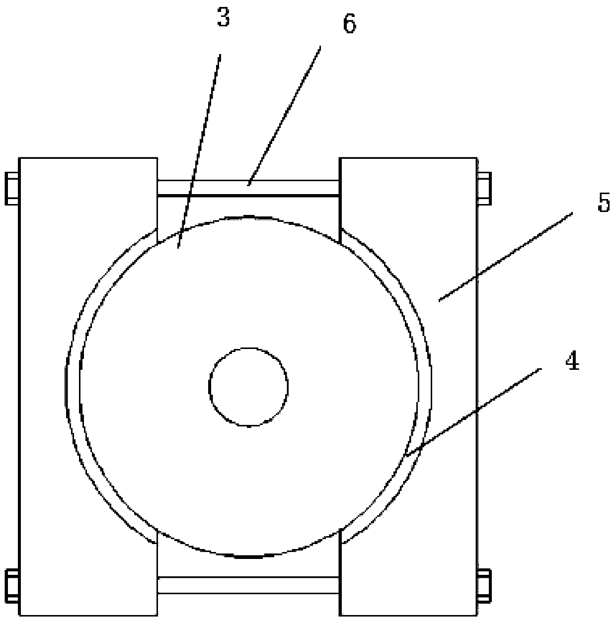 Displacement amplification type rotary friction damper