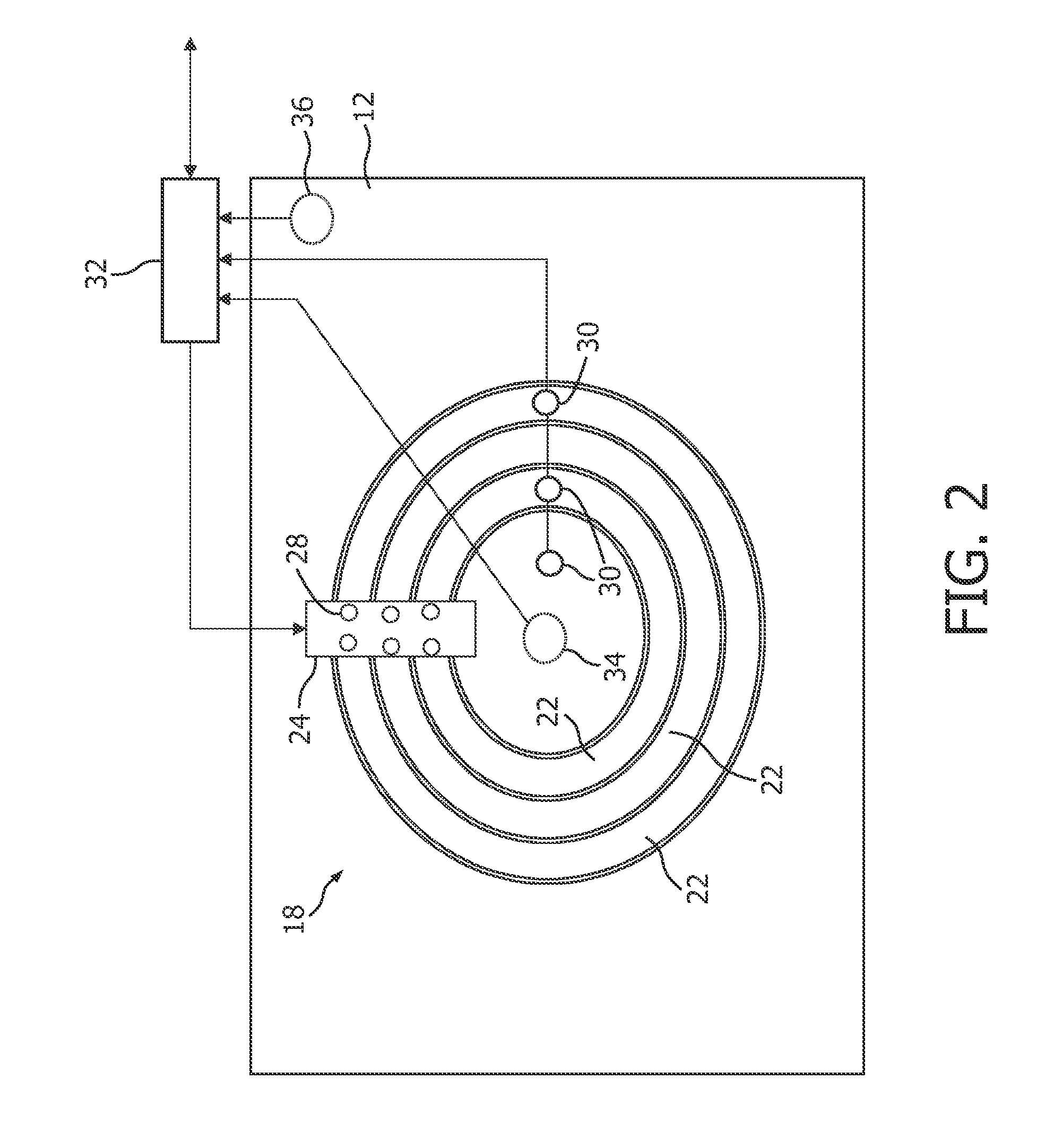 Apparatus for object presentations containing an electronic display system