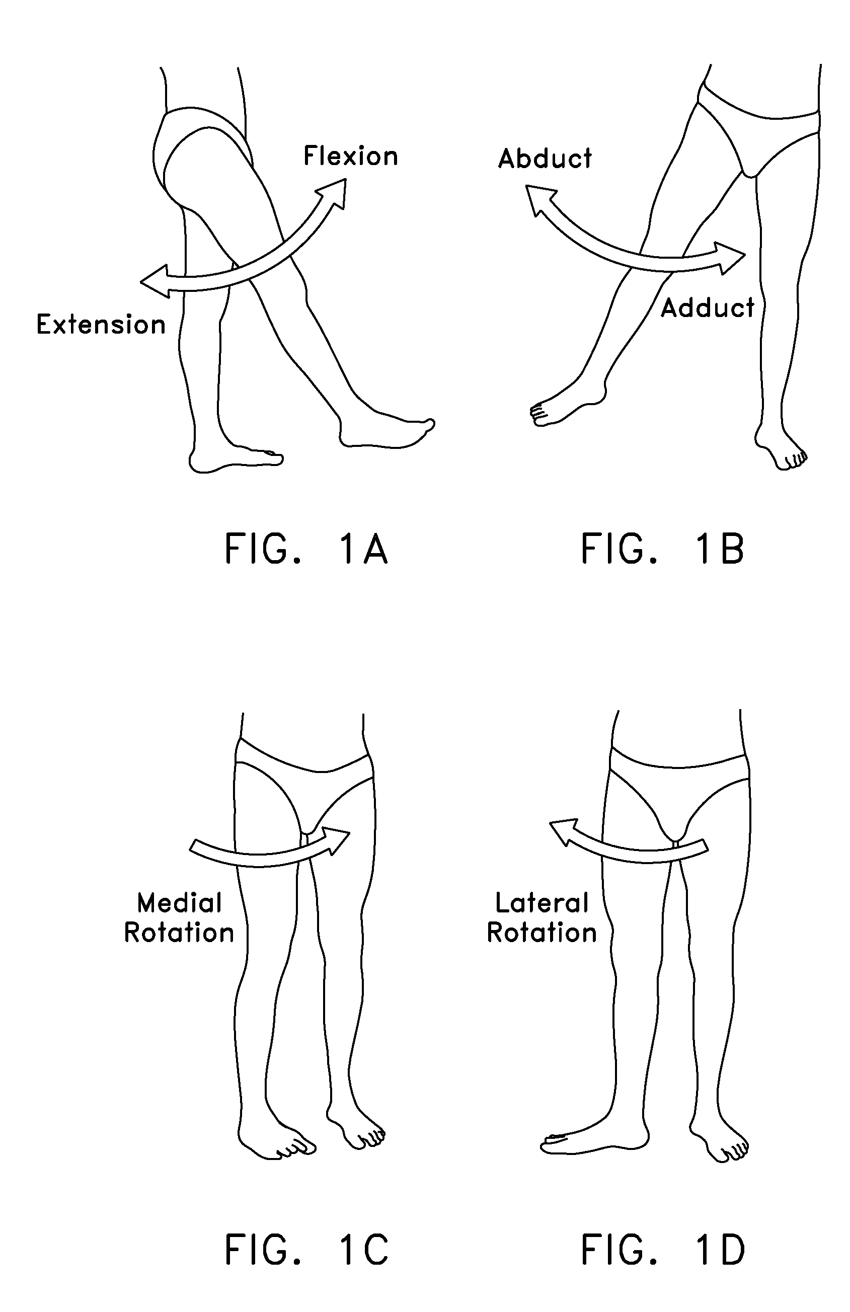 Safety needle for accessing the interior of a hip joint