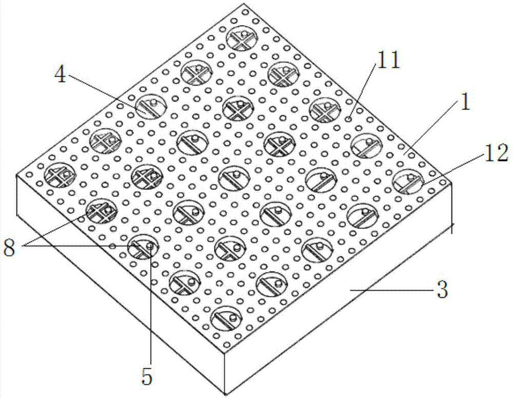 Composite sound absorption structure based on combination of micro-perforated board with acoustic metamaterial