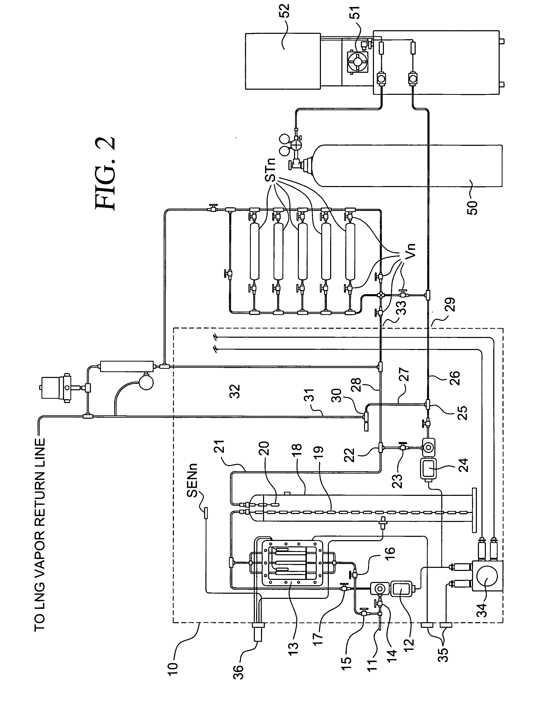 Liquid gas vaporization and measurement system and method