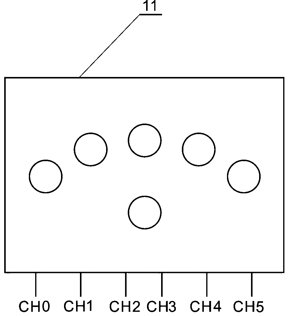 Non-contact input keyboard