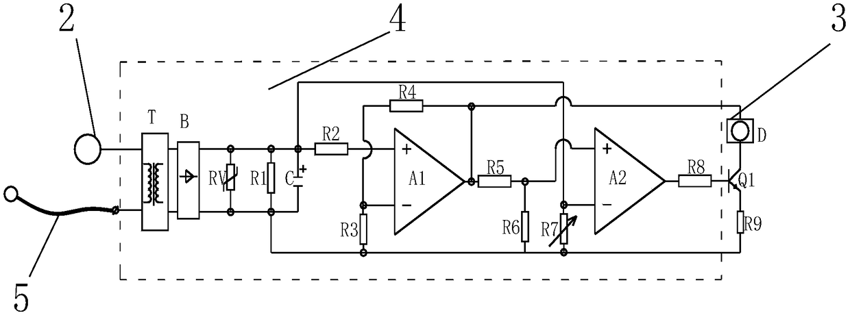 Electric leakage warning system and warning method for ground water-logging area