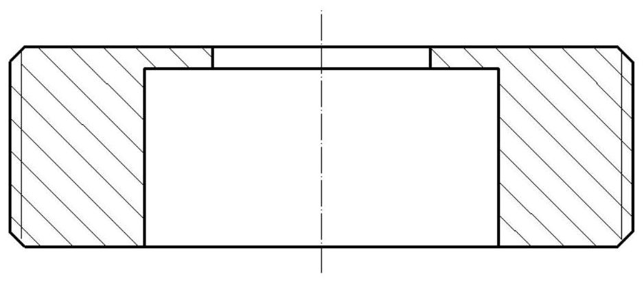 Combined type valve element cold press forming tool and forming process