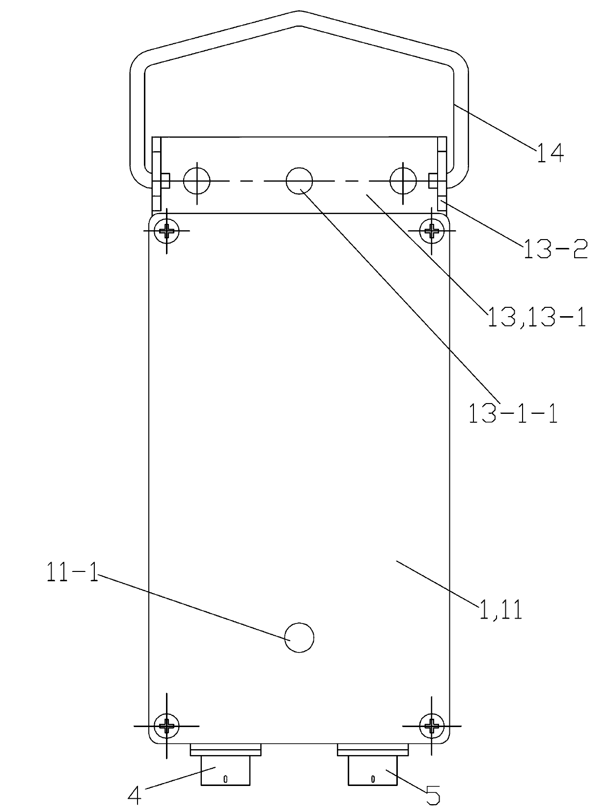 Mining intrinsic safety type power box