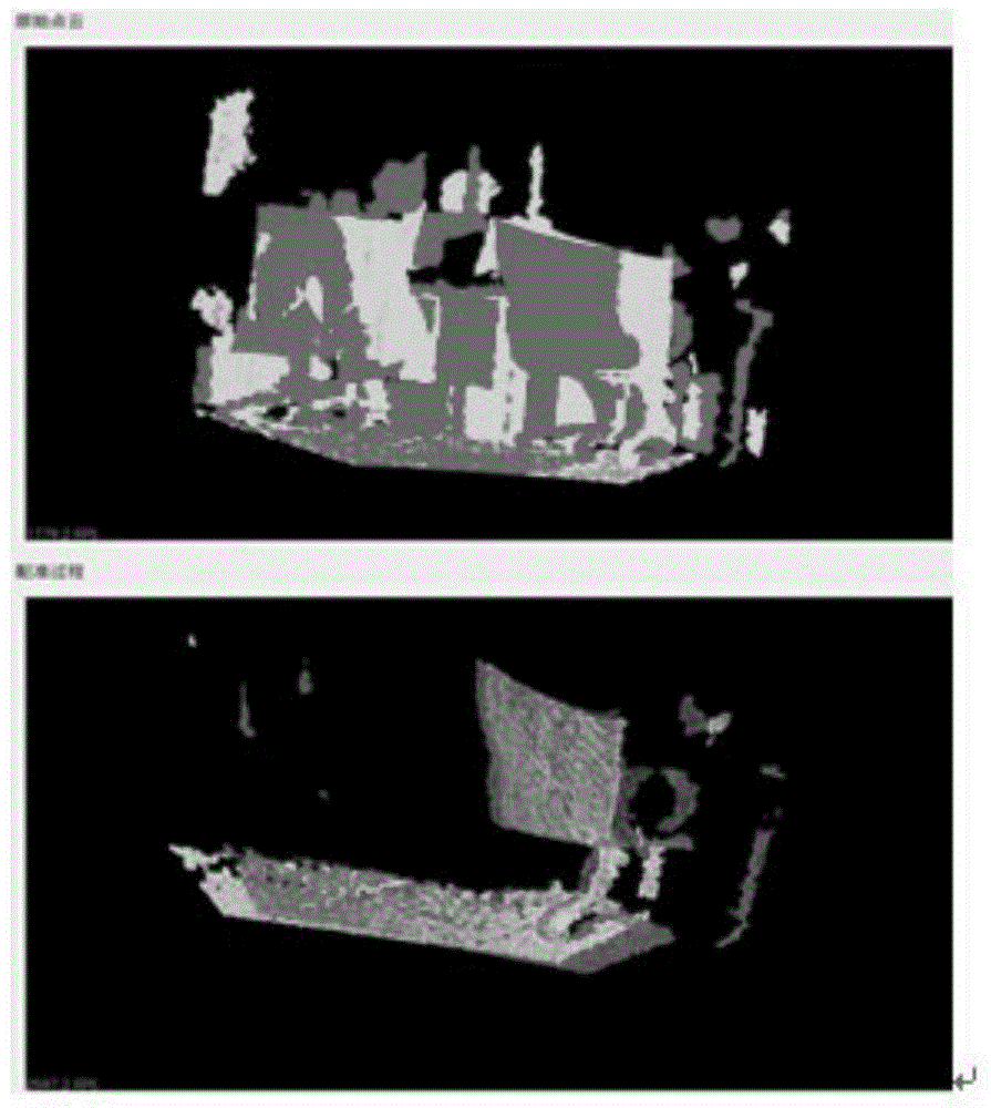 Three-dimensional space map construction method based on Kinect vision technology