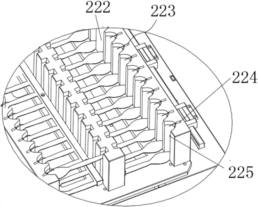 Automatic production method and production system of tableware injection molding packaging