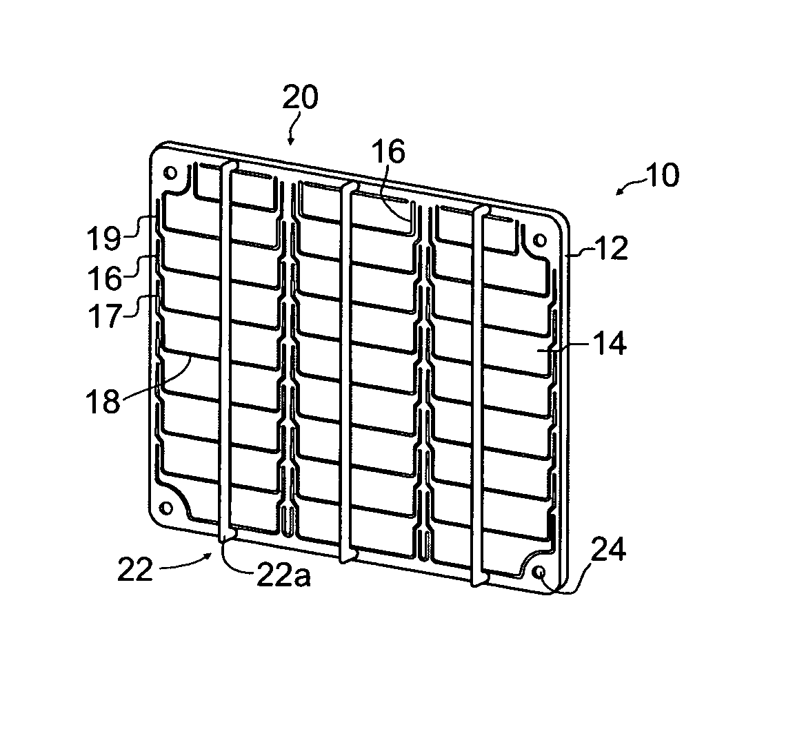 Device for preventing backflow in a cooling system