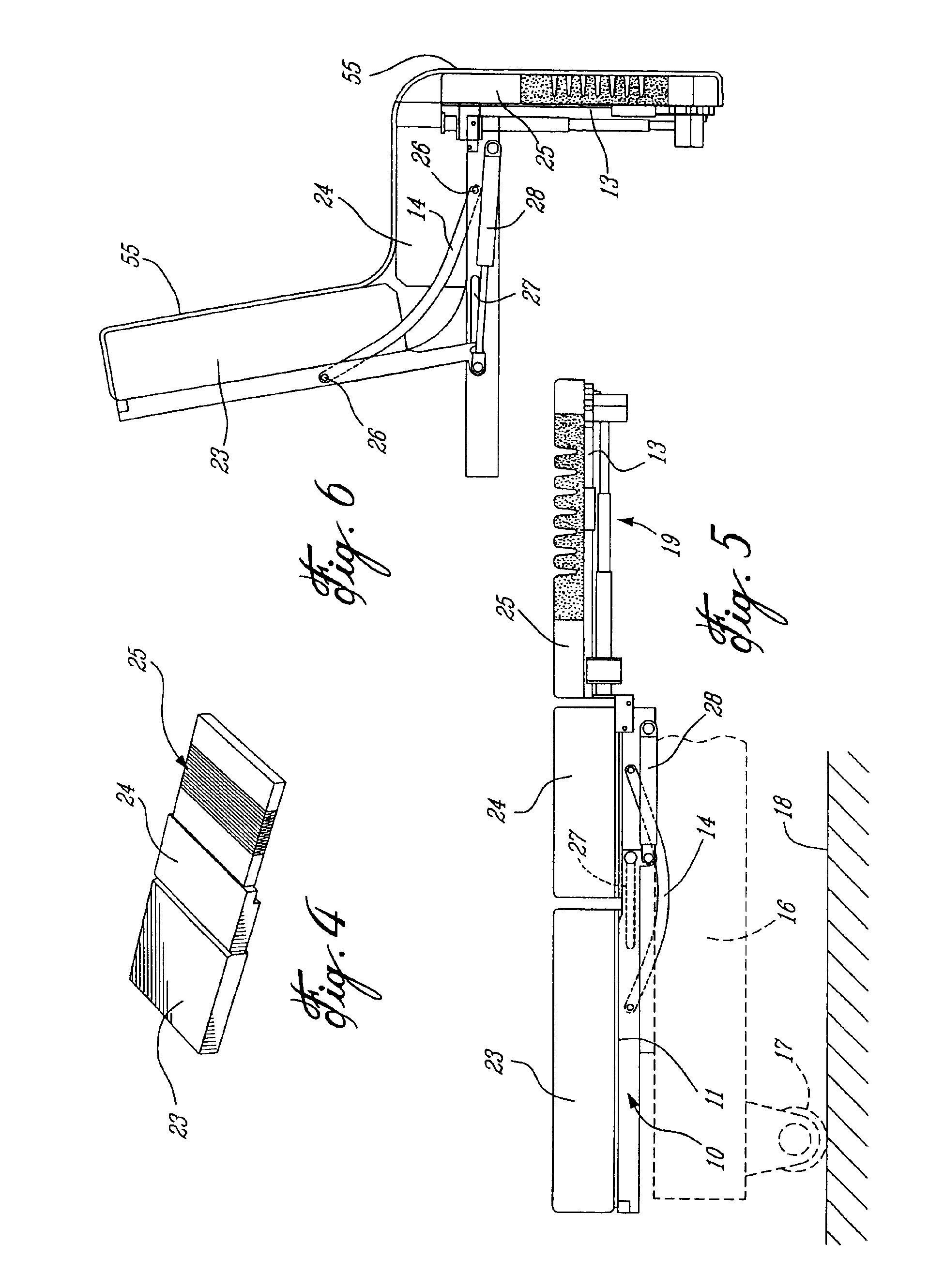 Mattress leg rest section for an articulatable bed convertible to a chair position