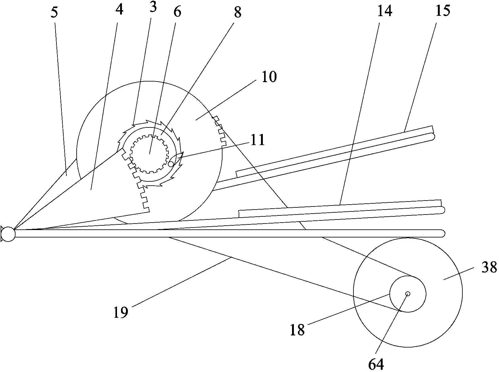 Driving device and bicycle with same