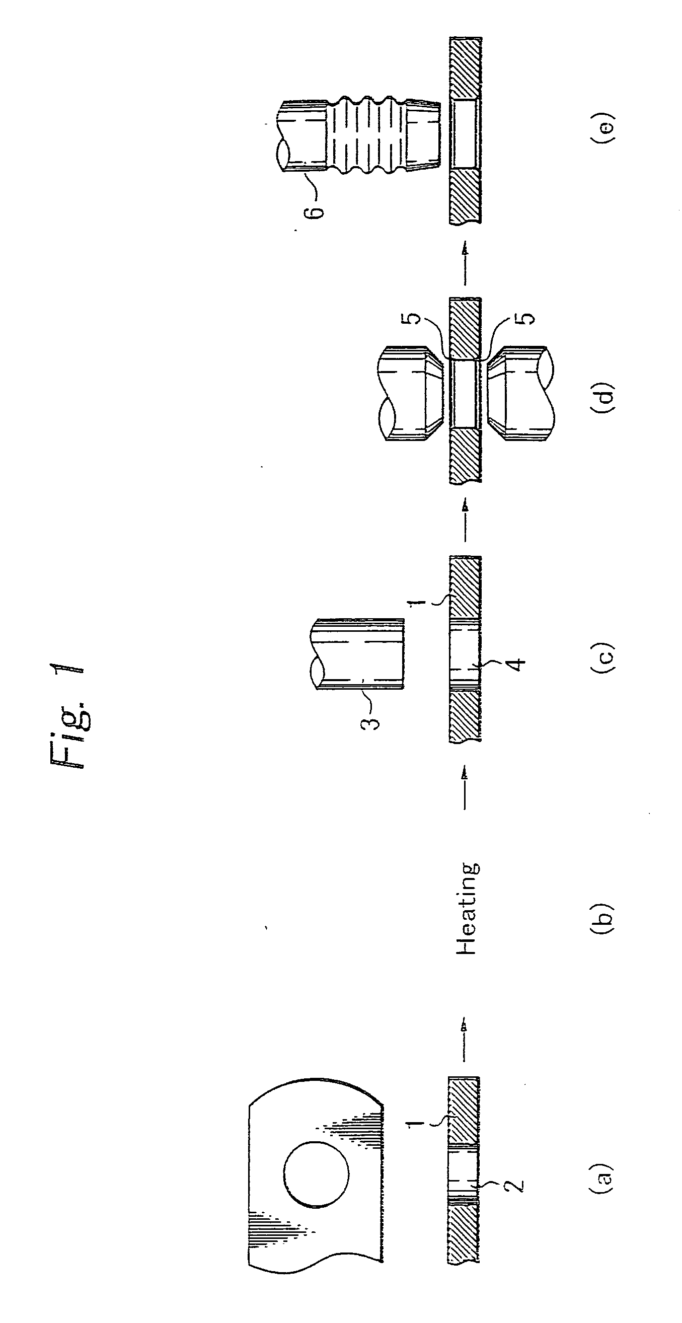 Chain and method for blanking hole in chain plate